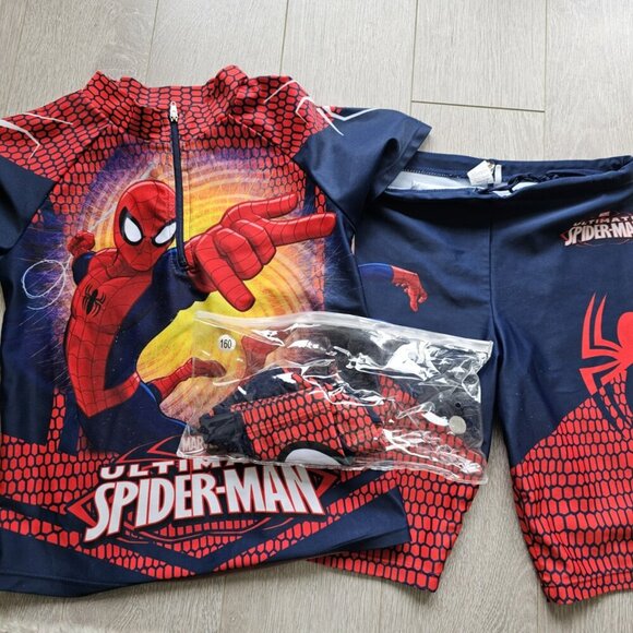 Marvel Spiderman Licensed Toddler Swim Set - Picture 2 of 13